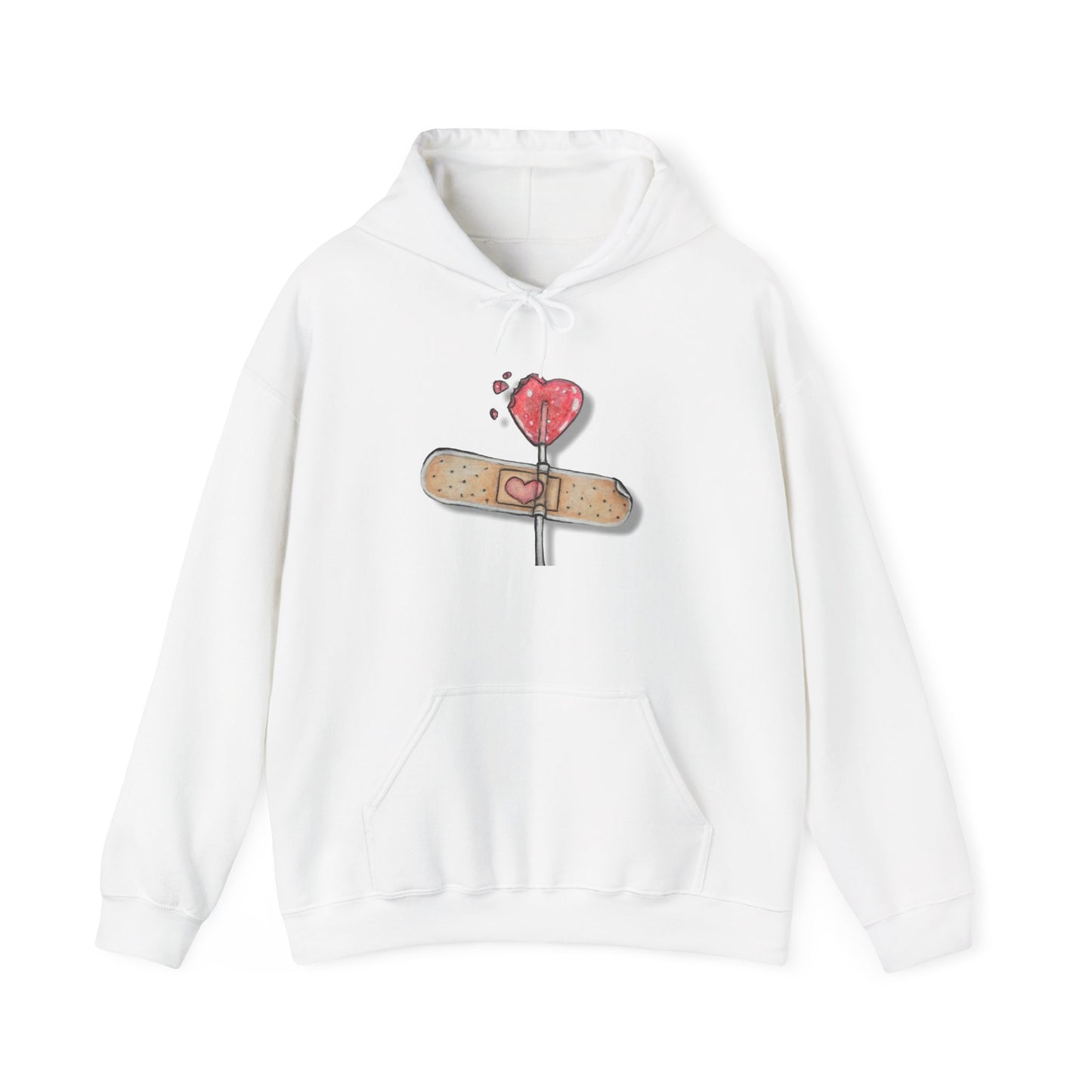 Broken hearts suck Unisex Heavy Blend™ Hooded Sweatshirt