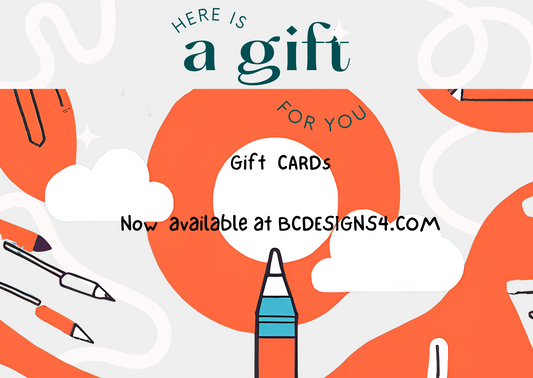 BC designs gift card