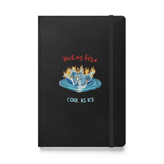 Icy Hot Hardcover bound notebook