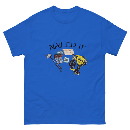 Men's  nailed it classic tee