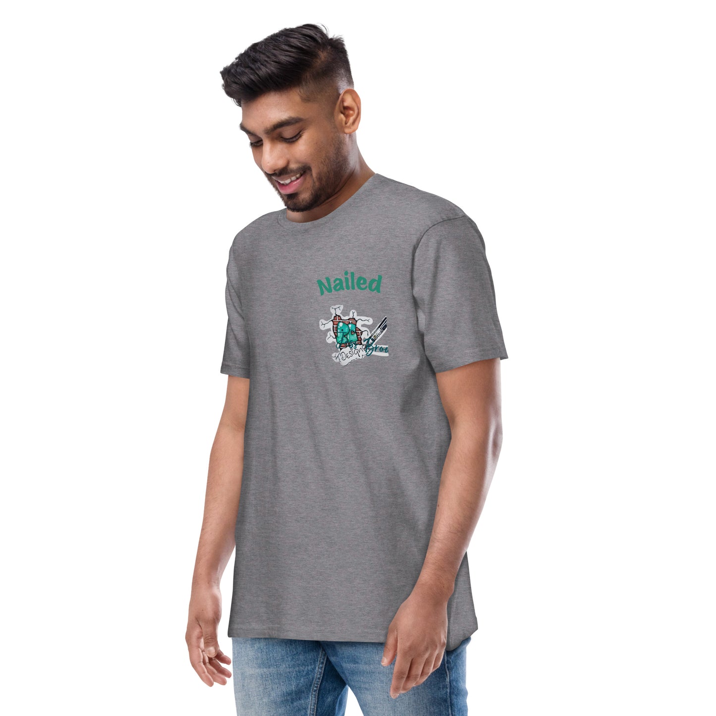 Nailed it Men’s premium heavyweight tee