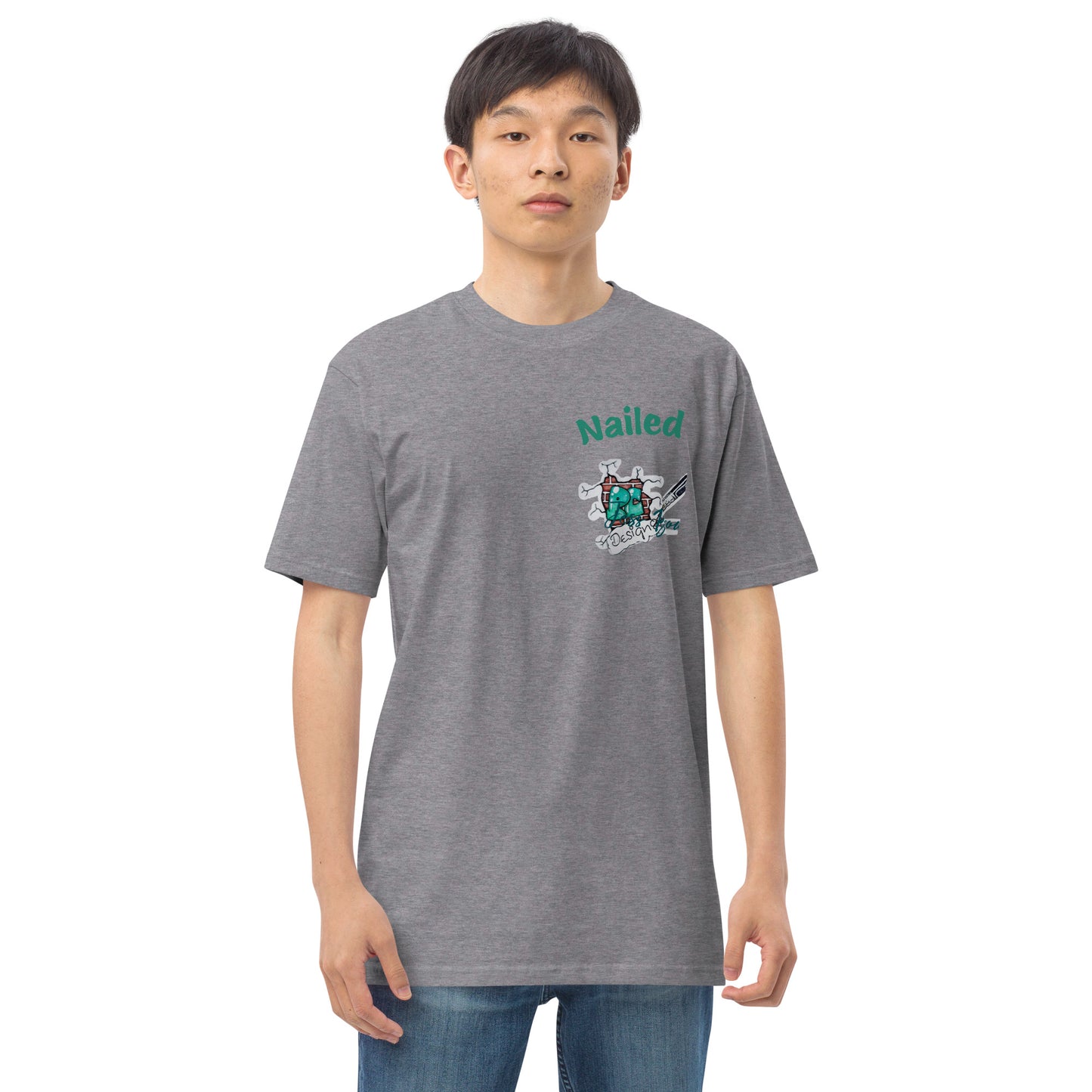 Nailed it Men’s premium heavyweight tee