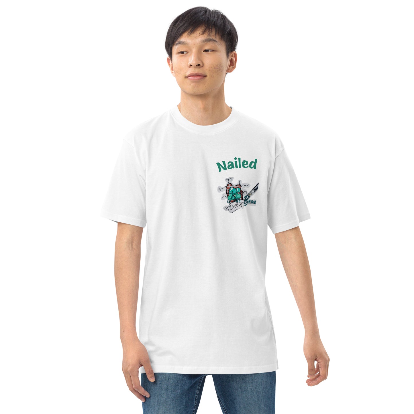 Nailed it Men’s premium heavyweight tee